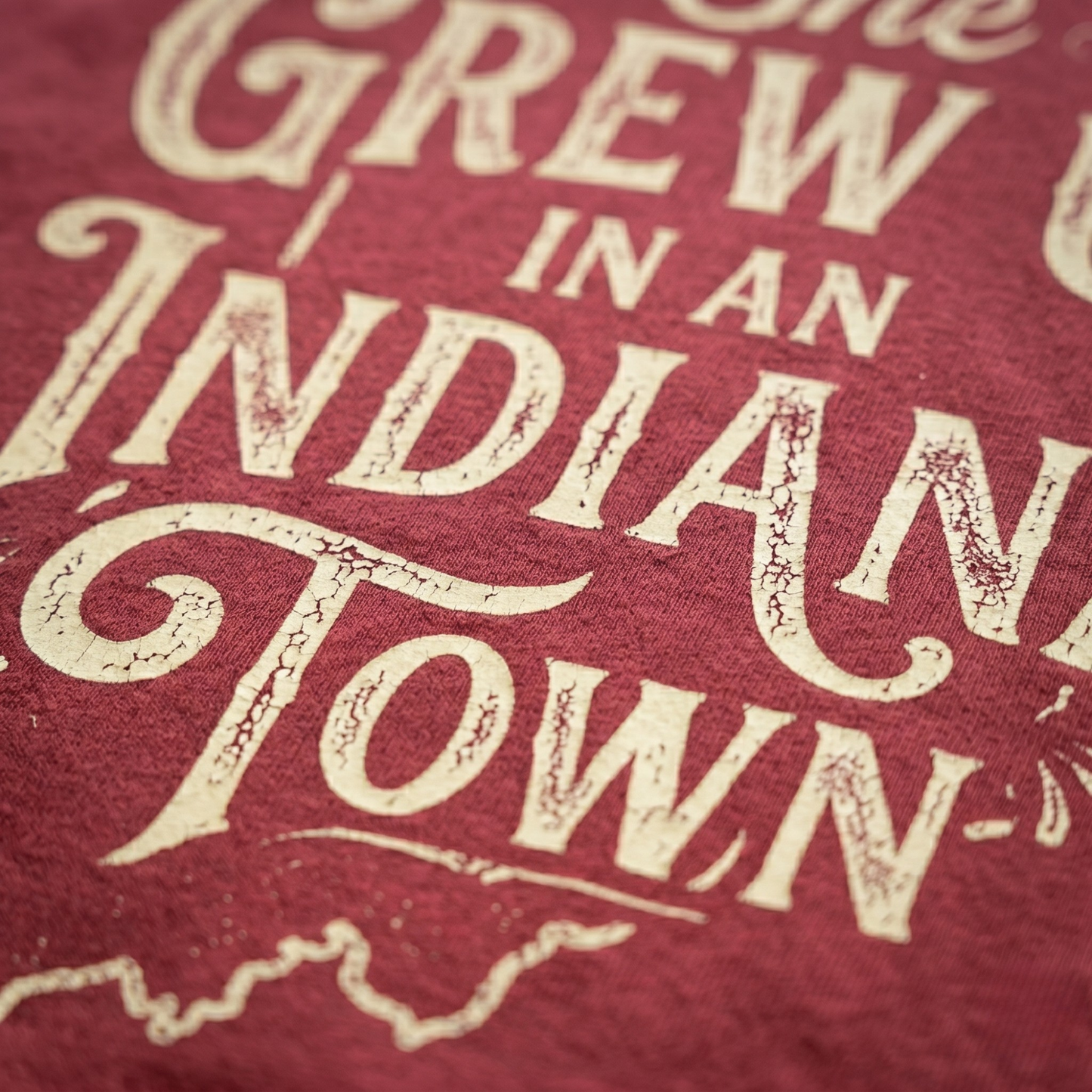 She Grew Up in an Indiana Town Shirt | Comfort Colors Midwest Tee