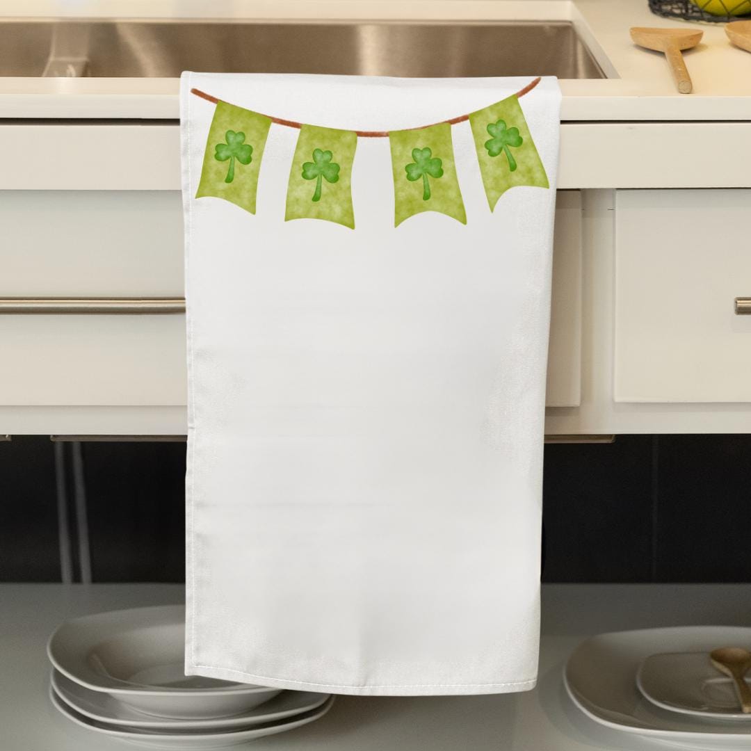 St. Patrick’s Day Towel – Irish Saying Kitchen Towel – Funny Flour Sack Towel – Hostess Gift – Spring Tea Towel – Holiday Kitchen Decor