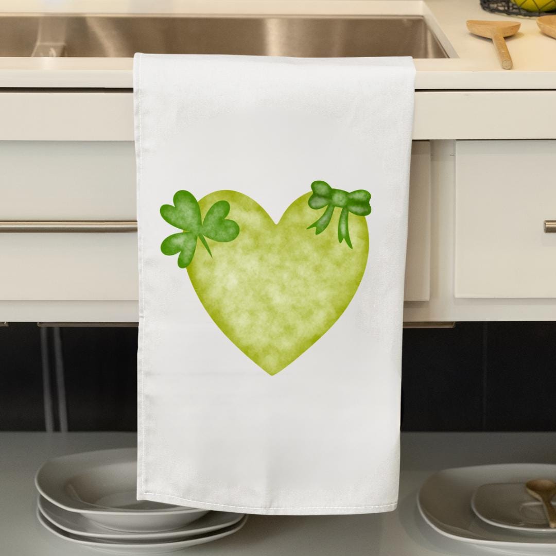 St. Patrick’s Day Towel – Irish Saying Kitchen Towel – Funny Flour Sack Towel – Hostess Gift – Spring Tea Towel – Holiday Kitchen Decor